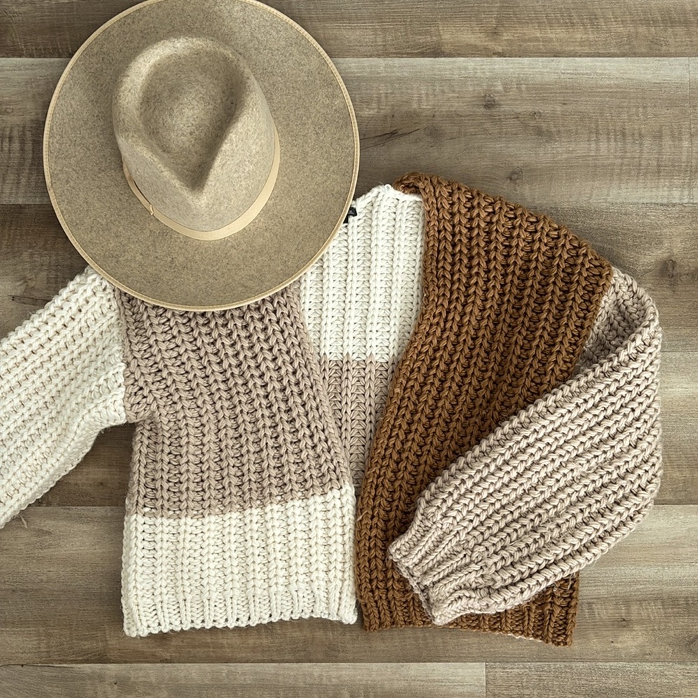 ✨Chunky Knit Sweater